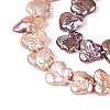 Natural Baroque Keshi Pearl Beads Strands PEAR-N020-P41-02B-4