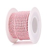 Iron & ABS Plastic Imitation Pearl Tennis Chains CH-Q006-01A-09-2