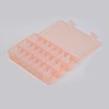 Plastic Removable Bead Containers CON-WH0070-84E-2