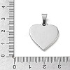 304 Stainless Steel Pendants SA-CBA34D4-01A-P-3