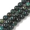 Natural Fuchsite Beads Strands G-G271-B03-8mm-2