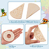 Wood Cabochons WOOD-TA0001-31-5