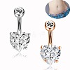 316L Surgical Stainless Steel Belly Rings WG509E6-01-2