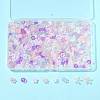 Mixed Styles Acrylic Bead Caps OACR-FS0002-50A-7