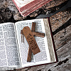 Cowhide Leather Labels AJEW-WH0386-0037-5