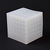 Rhombus-shaped Cube Candle Food Grade Silicone Molds DIY-D071-06-4
