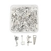 50Pcs 10 Styles Tibetan Style Alloy Pendants TIBE-FP0001-13-1