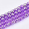 Drawbench Transparent Glass Beads Strands GLAD-S090-10mm-2
