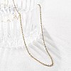 304 Stainless Steel Necklace MAK-F033-01G-4