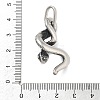 304 Stainless Steel Pendants STAS-V008-03AS-3