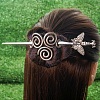 Antique Silver Viking Hair Sticks Hair Pin PW-WG2F806-07-1