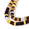 Opaque & Imitation Jade & Transparent Glass Beads Strands GLAA-Q113-05A-3