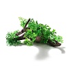 Plastic Artificial Tree Root Plants Decor DJEW-G025-07-2