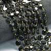 Natural Larvikite Beads Strands G-C116-A155-01-1
