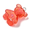 Transparent Resin Pendants RESI-M033-01D-2