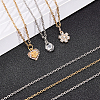 UNICRAFTALE 304 Stainless Steel Cable Chain Necklaces MAK-UN0001-17-4