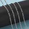 Iron Handmade Chains Figaro Chains Mother-Son Chains CHSM001Y-N-7