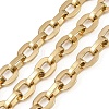201 Stainless Steel Oval Link Chains CHS-F024-07G-1