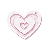 Transparent Plastic Pendants LS-KY-P014-01A-2