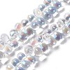 Electroplate Glass Beads Strands EGLA-L031-AB01-1