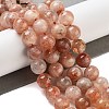 Natural Sunstone Beads Strands G-P488-04A-01-2