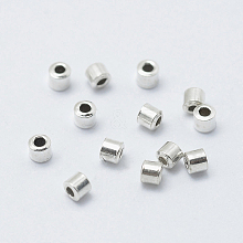925 Sterling Silver Crimp Beads STER-G027-20P