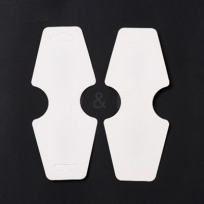 Blank Cardboard Necklace Display Cards CDIS-A004-01A-1