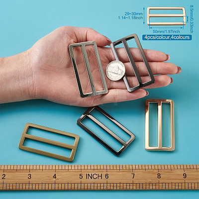 Zinc Alloy Buckles PALLOY-TA0002-18-1