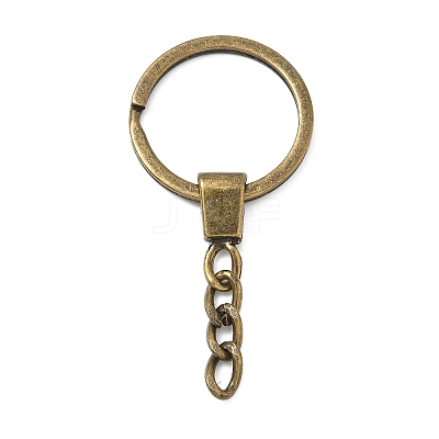 Alloy Keychain Clasps FIND-C084-11AB-1