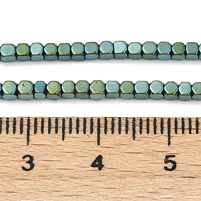 Electroplate Non-magnetic Synthetic Hematite Beads Strands G-I175-09F-1