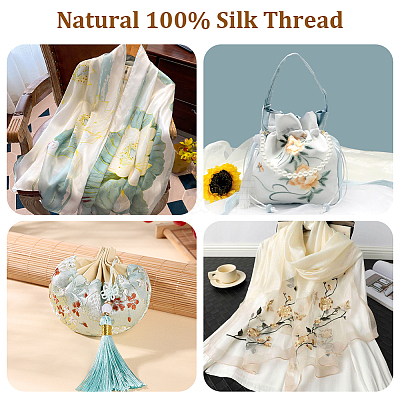 Mulberry Silk Embroidery Floss OCOR-WH20003-91C-1