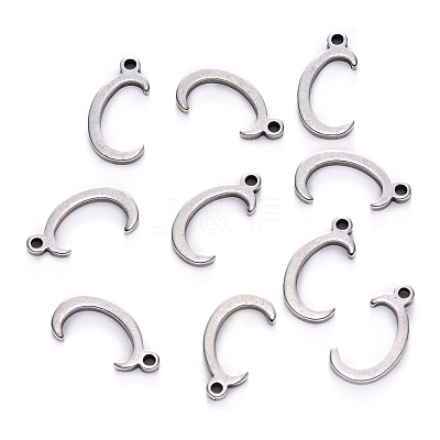 Tarnish Resistant 201 Stainless Steel Charms STAS-R105-C-1