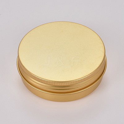 Round Aluminium Tin Cans LS-CON-WH0068-60-1