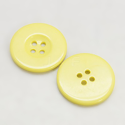 Resin Buttons RESI-D033-23mm-07-1