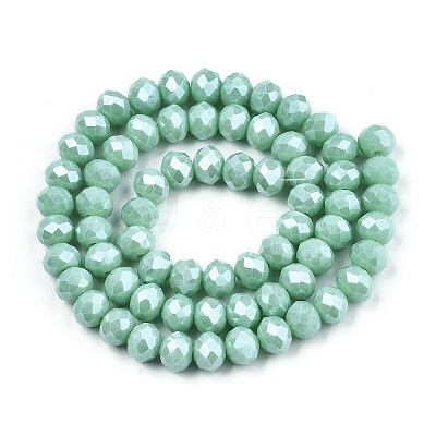 Electroplate Glass Beads Strands LS-EGLA-A034-P4mm-A20-1