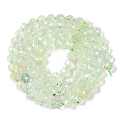 Natural Prehnite Beads Strands G-G139-A05-03-1