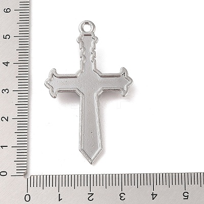 Alloy & Resin Rhinestone Pendants FIND-M021-01P-1