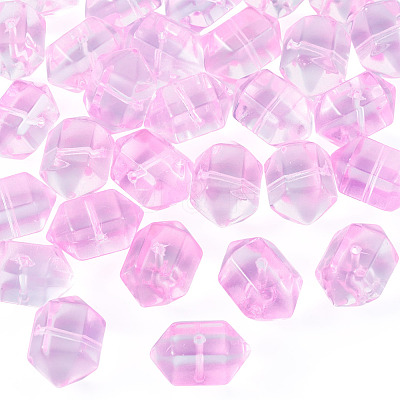 30Pcs Transparent Handmade Lampwork Beads LAMP-TADJ0001-12F-1