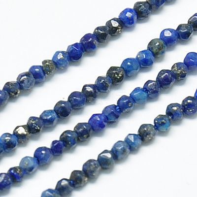 Natural Lapis Lazuli Beads Strands X-G-J002-13-1