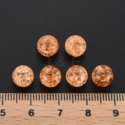 Transparent Crackle Acrylic Beads MACR-S373-66-N05-1