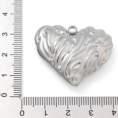 Anti-Tarnish 304 Stainless Steel Pendants STAS-M084-03D-P-1