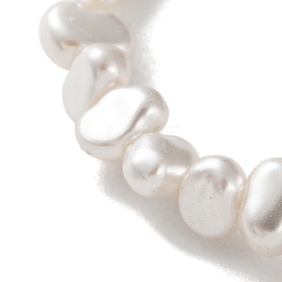 Plastic Pearl Beads Necklaces BJEW-H621-01-1