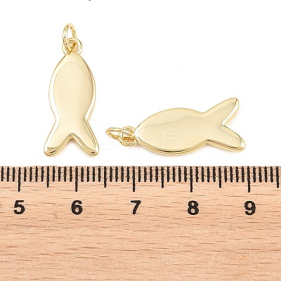 Brass Pendants KK-P353-11G-03-1