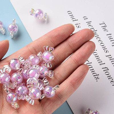 Transparent Acrylic Beads TACR-S152-13B-A03-1
