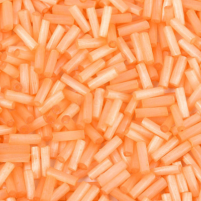 Glass Bugle Beads X-SEED-N007-28L-1