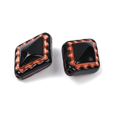 Opaque Acrylic Beads OACR-P029-07A-01-1