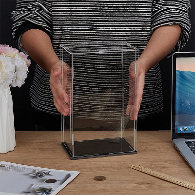Transparent Acrylic Display Boxes ODIS-WH0329-95A-1