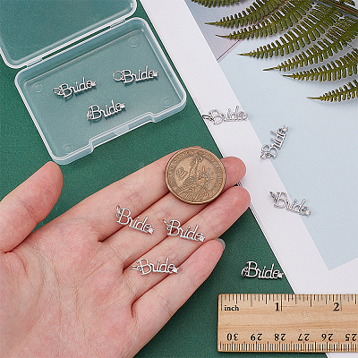 10Pcs Brass Micro Pave Cubic Zirconia Pendants KK-PH0014-23P-1