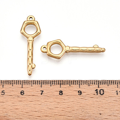 304 Stainless Steel Pendants STAS-N109-23G-1