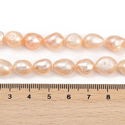 Natural Cultured Freshwater Pearl Beads Strands PEAR-P064-20K-04C-01-1